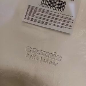 Cosmic Kylie Jenner White Tote Bag